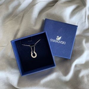 SWAROVSKI Towards Horshoe Necklace Silver